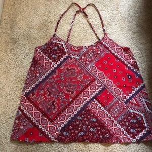 Hollister Flowy Tank Top